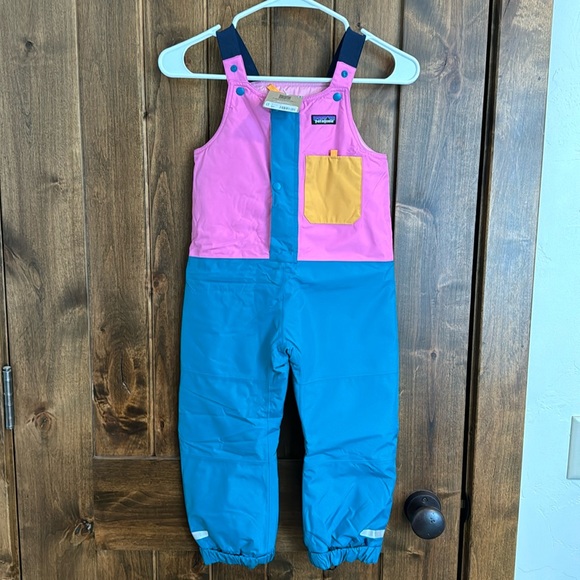 Patagonia Bottoms Nwt Patagonia Girls Snow Pile Bibs Size 4t Poshmark